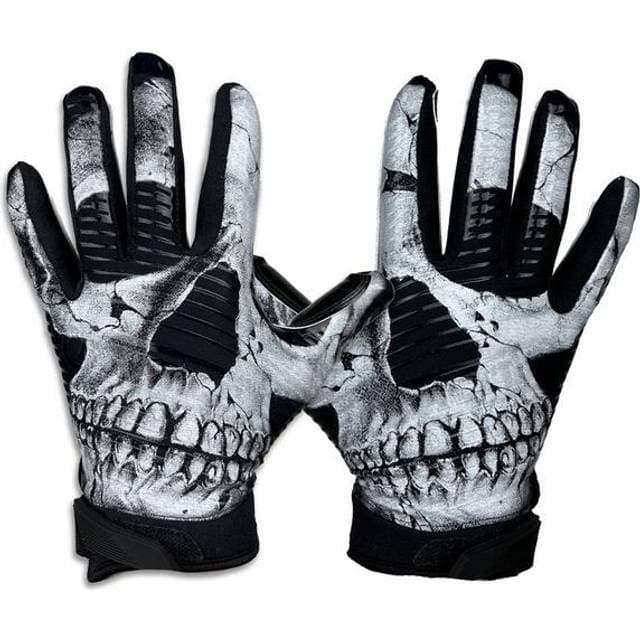 Battle Sports Skullface Doom 1.0 Receiver Handschuhe Gr M