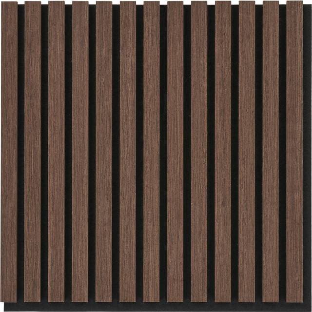 House Nordic Akustikpanel Træfiner Valnød 520 x 520 x 22 mm Sæt af 2 Stk