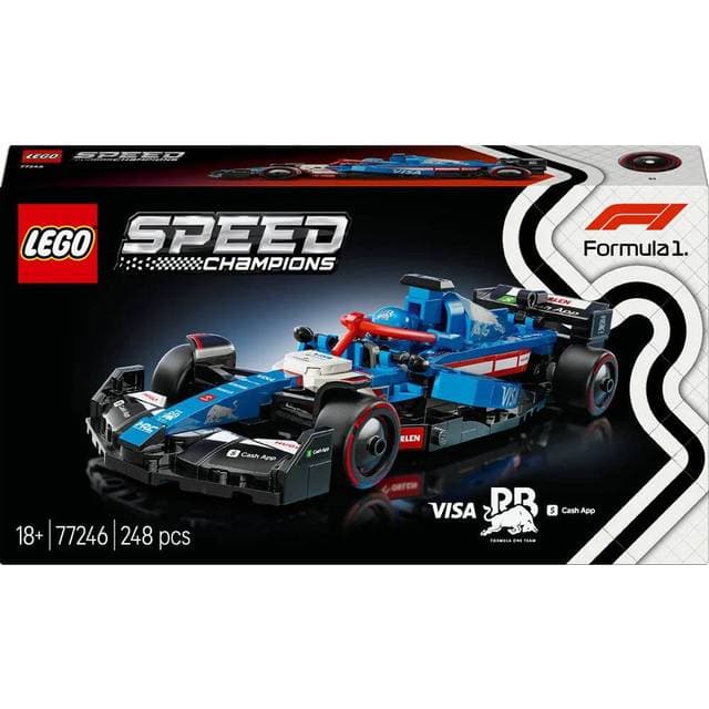 LEGO Speed Champions Visa Cash App RB VCARB 01 F1 Race Car 77246