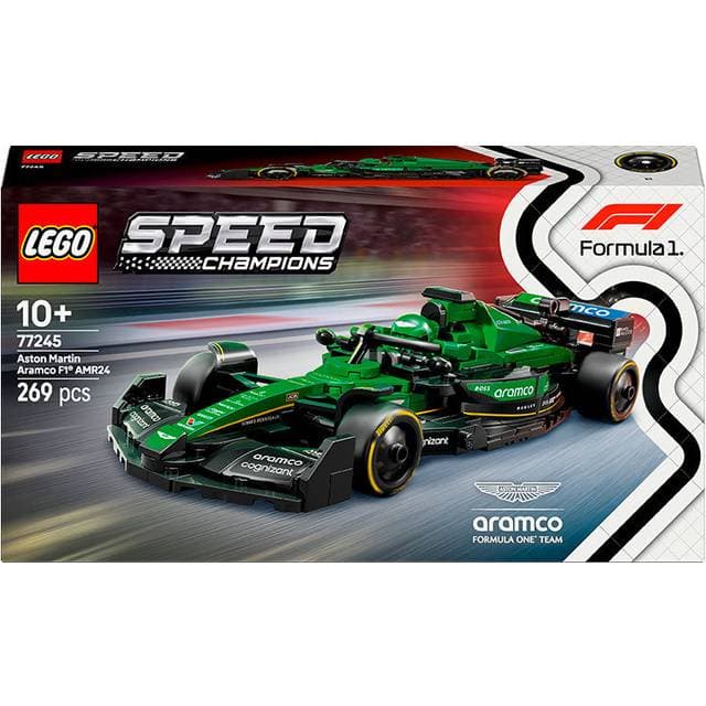 LEGO Speed Champions Aston Martin Aramco F1 AMR24 Racerbil 77245