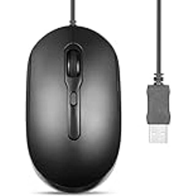 Perixx Perimice-222UB Silent USB-A Optical Mouse