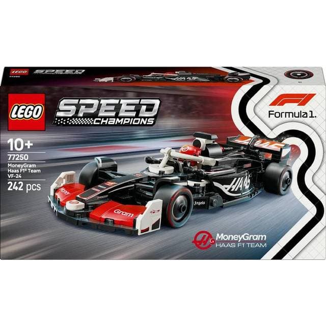 LEGO Speed Champions MoneyGram Haas F1 Team VF-24 Racerbil 77250