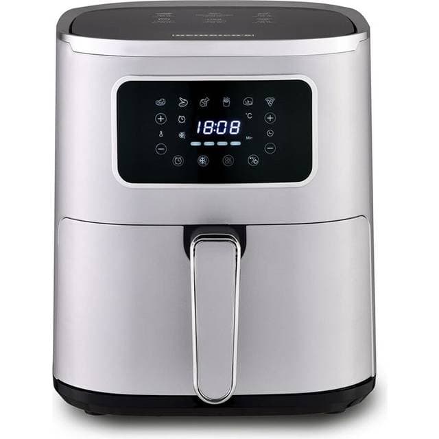 Heinrich Heinrich's HFR 8216 Sølv Air Fryer 1450 W 5 L