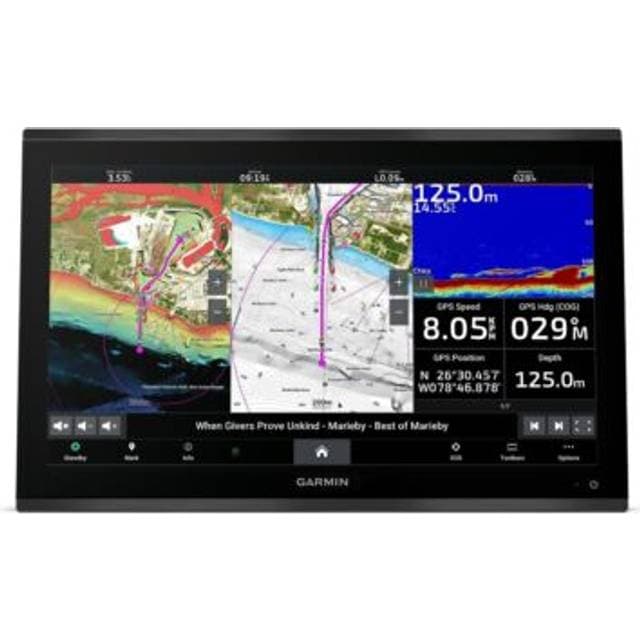Garmin GPSMAP 9022 Premium Kortplotter Med Globalt Baggrundskort