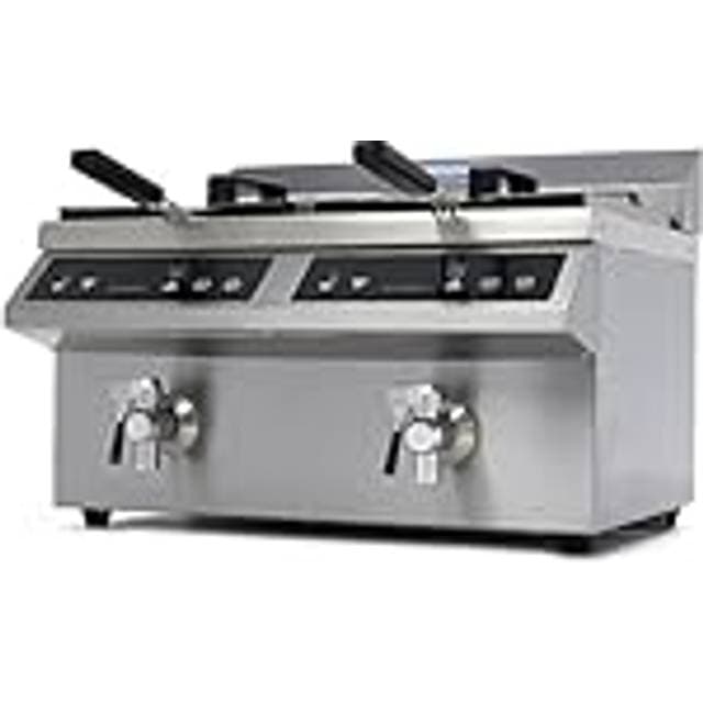 Maxima Inductio Friture 2x8 L med Aftapningshane