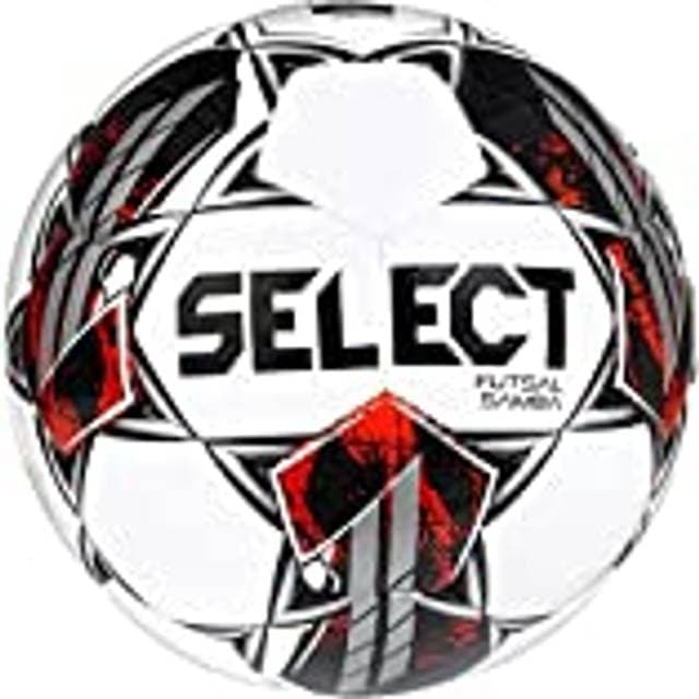 Select Fodbold Futsal Samba V22 Hvid Sølv Rød