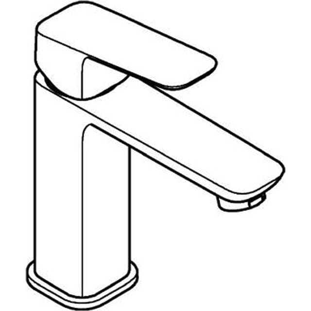 Grohe Cubeo Håndvask Armatur M-size Forkromet