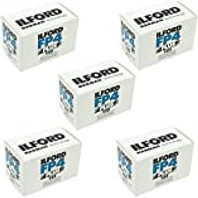 Ilford FP4 Plus Black and White Print Film 135 5 Pack