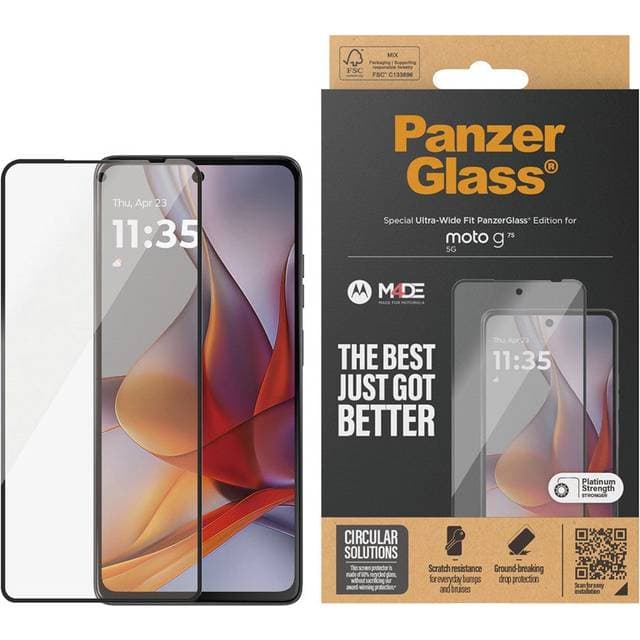 PanzerGlass Motorola Moto G75 5G Skærmbeskyttelse