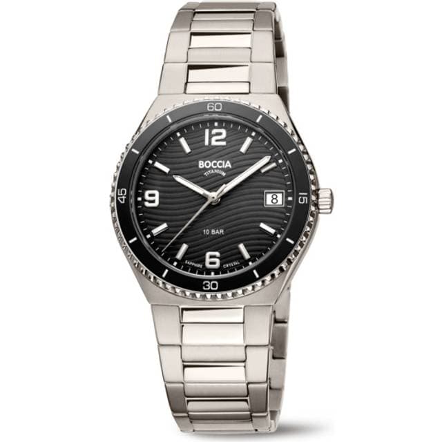 Boccia 3367-03 Titanium Sapphire Crystal Watch