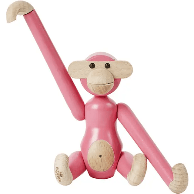 Kay Bojesen Abe Mini Pink Dekorationsfigur 9.5cm