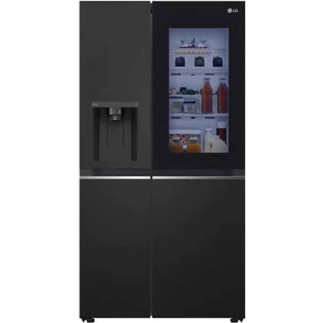 LG GSGV80EPLL Amerikanerkøleskab Sort Rustfrit Stål