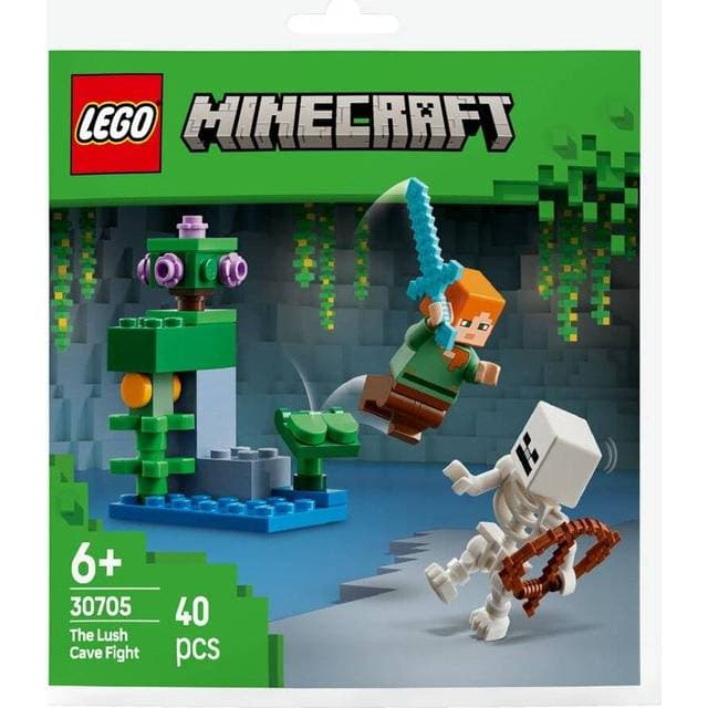 LEGO Minecraft Kampen i den frodige hule 30705