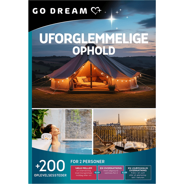 Go Dream Unforgettable Stays for 2 People