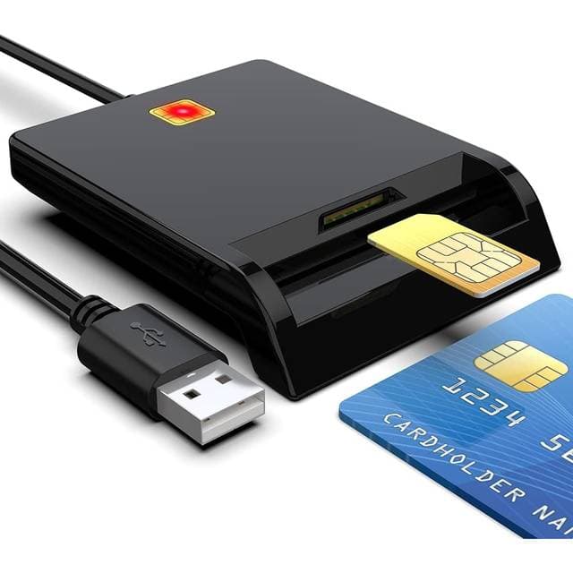 Nordic USB-A Smart og SIM Card Leather ISO7816