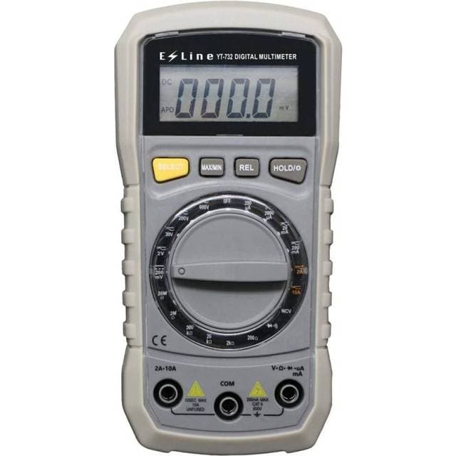 E-Line Digital Multimeter With Sound And Light