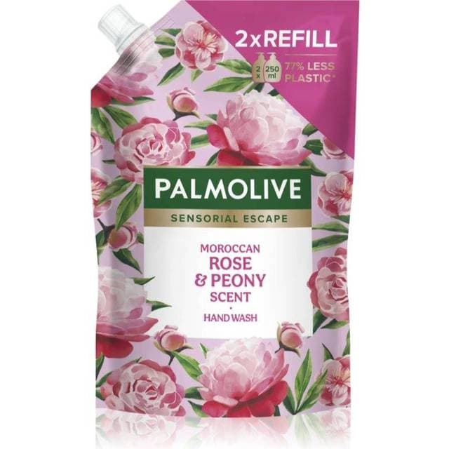 Palmolive Sensorial Escape Hand Soap Moroccan Rose & Peony Refill 500ml