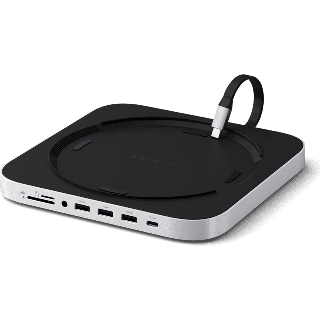 Satechi Stand & Hub For Mac Mini / Studio With NVMe SSD Enclosure