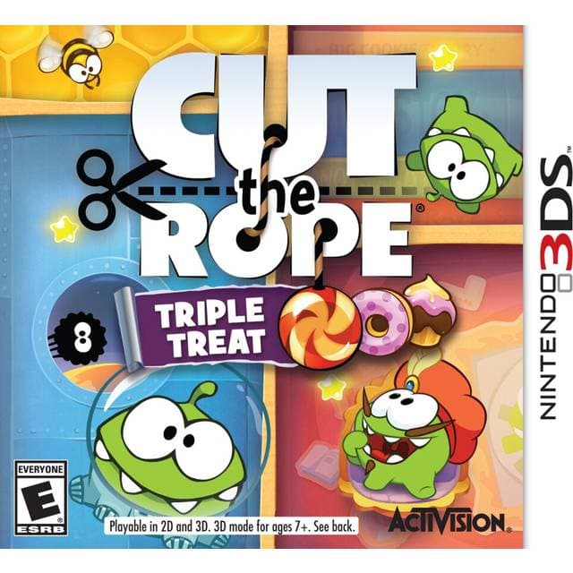 Cut The Rope Triple Treat Nintendo 3DS