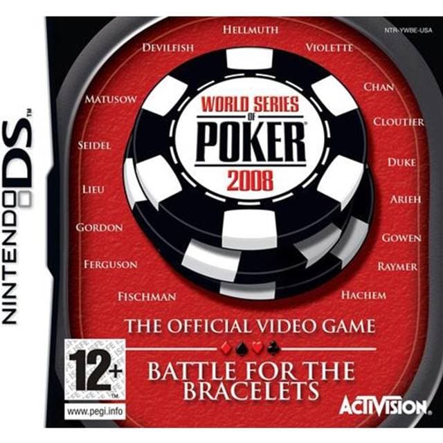 World Series of Poker 2008 Battle for the Bracelets Nintendo DS