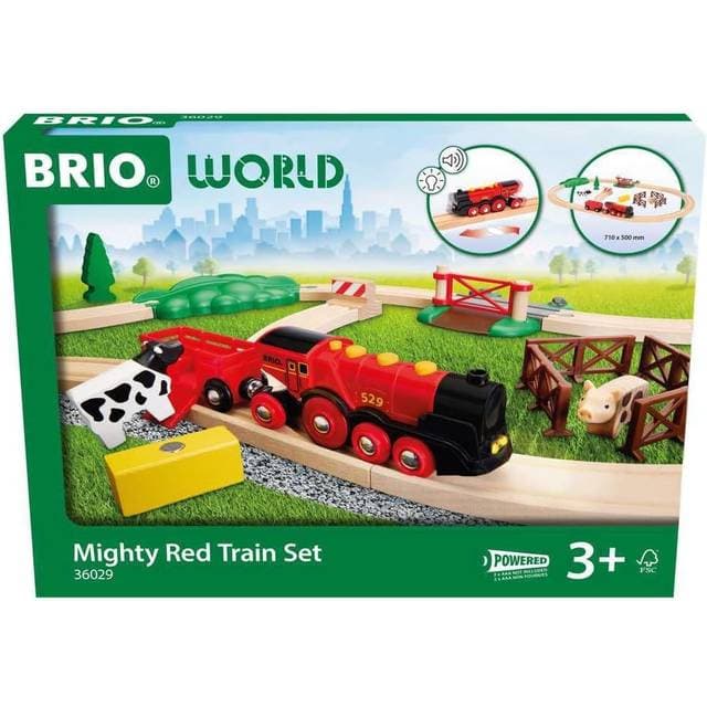 BRIO World Mighty Red Train Set 36029