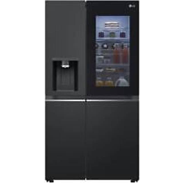 LG InstaView GSGV91EVAD Side-by-Side Køle Fryseskab 635 L