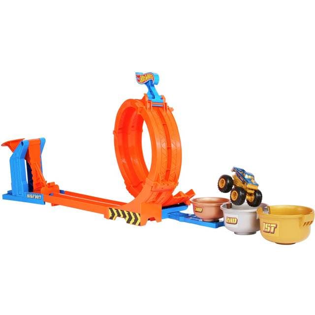 Hot Wheels Monster Trucks Loop & Flip Trophy Challenge