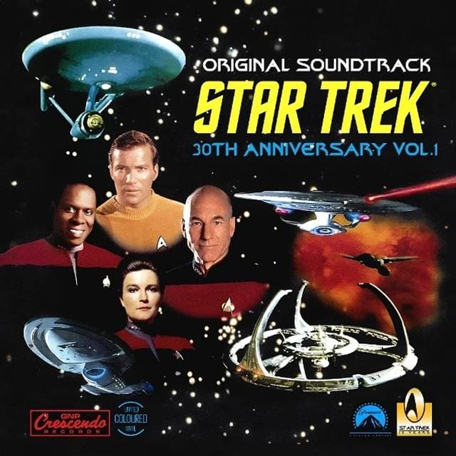 Star Trek LP 30 års jubilæum Vol. 1 Originalt soundtrack Star Trek Unisex Standard (Vinyl)