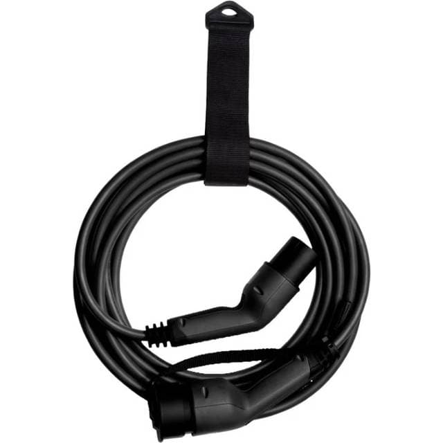 DEFA eConnect Bilopladerkabel Sort Type 2 5m