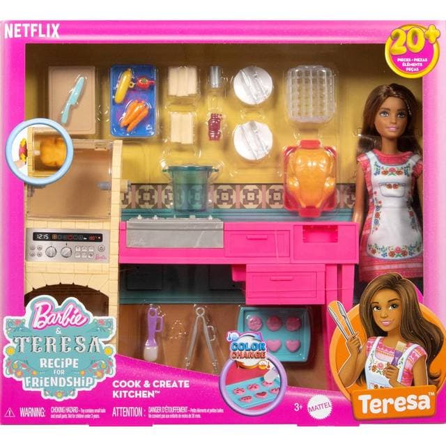 Barbie Teresa Recipe for Friendship Cook & Create Kitchen