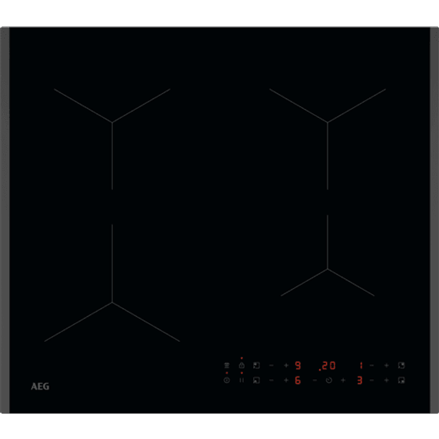 AEG TN64IA00FB Induktionskogeplade Sort