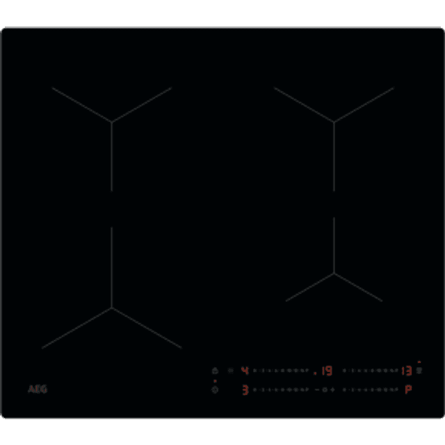 AEG TO64IA00IB Induktionskogeplade Sort