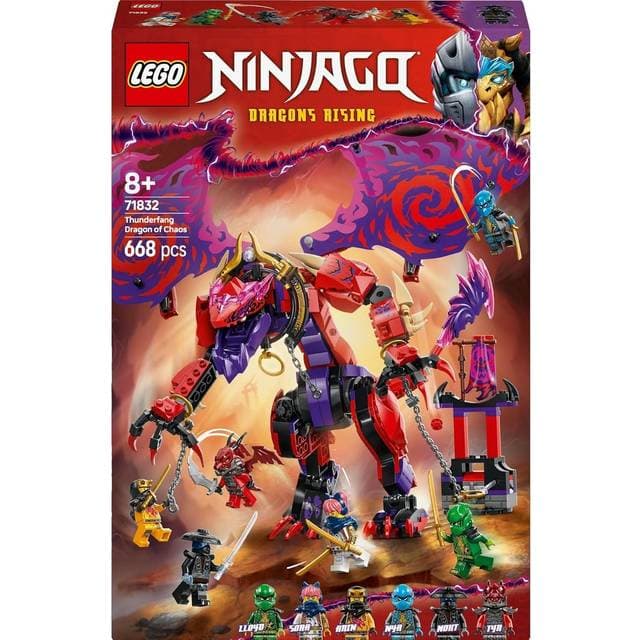 LEGO Ninjago Kaosdragen Thunderfang 71832