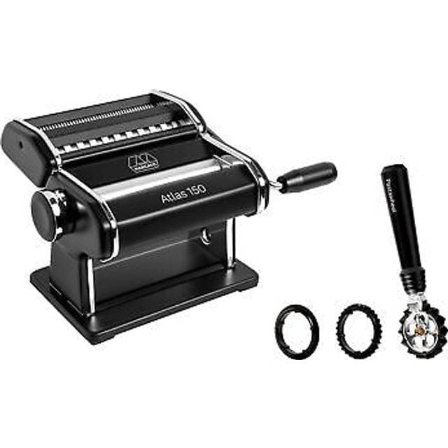 Marcato Atlas 150 Pastamaker with Pasta-wheel Nero