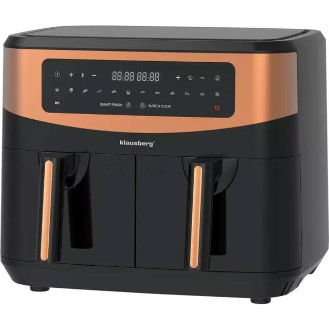 Klausberg KB 7589 1750W Dobbeltkurv Fedtfri Frituregryde