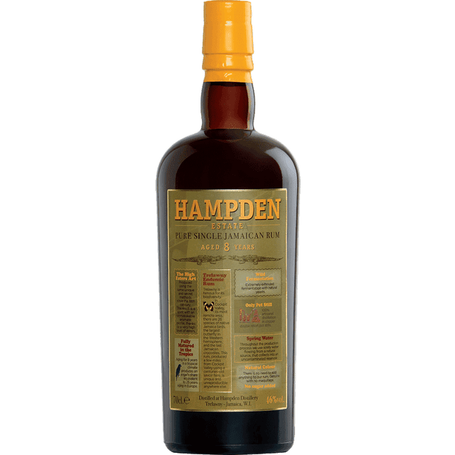 Hampden Estate Aged 8 Years 46% 70 cl