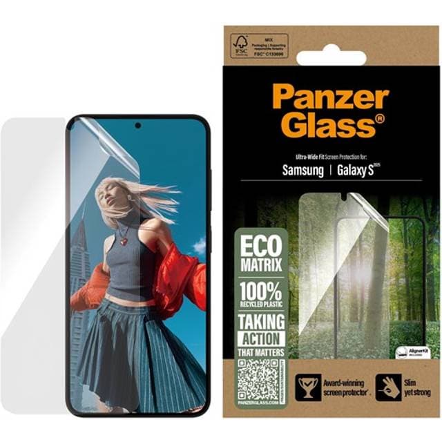 PanzerGlass Eco Matrix Screen Protector Samsung Galaxy S25
