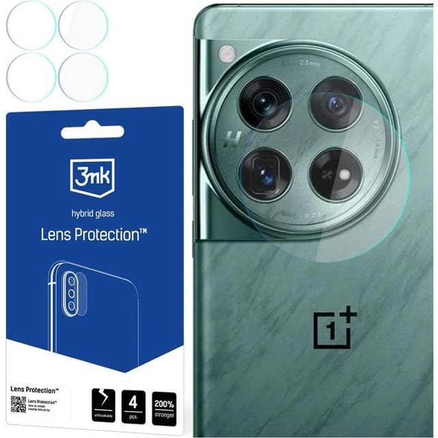 3mk OnePlus 12 5G Kameralinsebeskyttelse 4 Stk