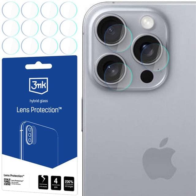 3mk Lens Protection Apple iPhone 16 Pro 4 stk