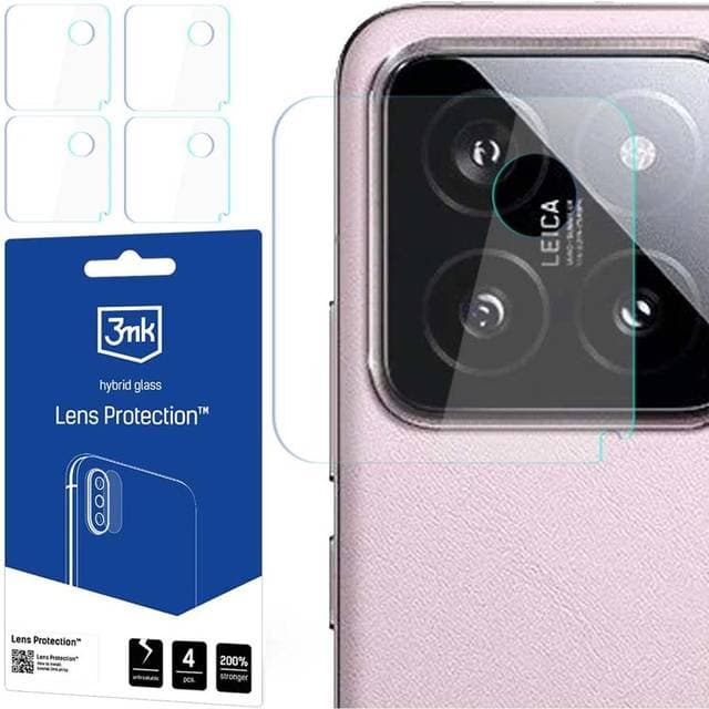 3mk Hybridglas Til Kameralinse Lens Protect Xiaomi 14 4 Pack