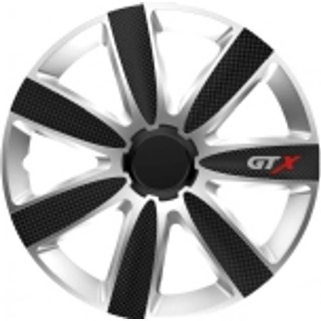 Versace Versaco GTX Carbon Hjulkapsel 14 Sort Sølv