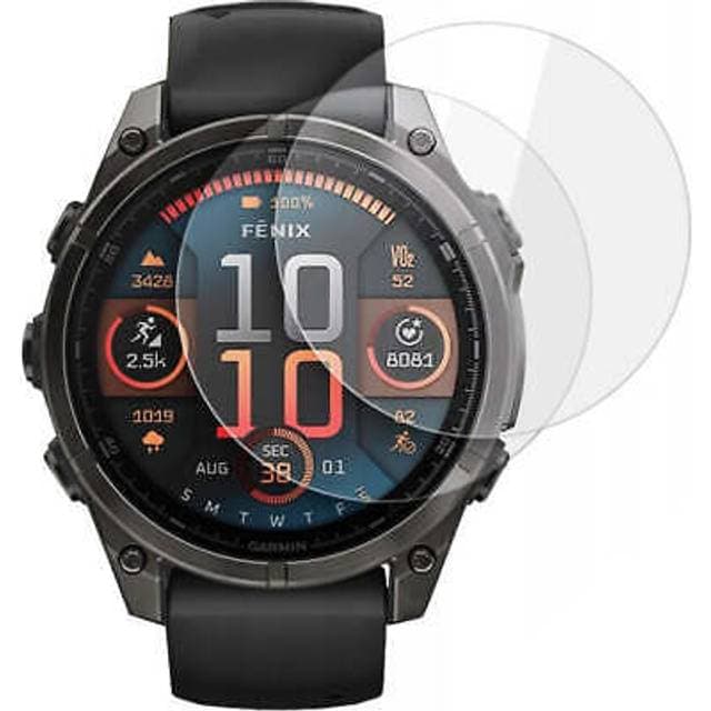 Hofi Garmin Fenix 8 Klart Hærdet Glas 51mm 2 Stk
