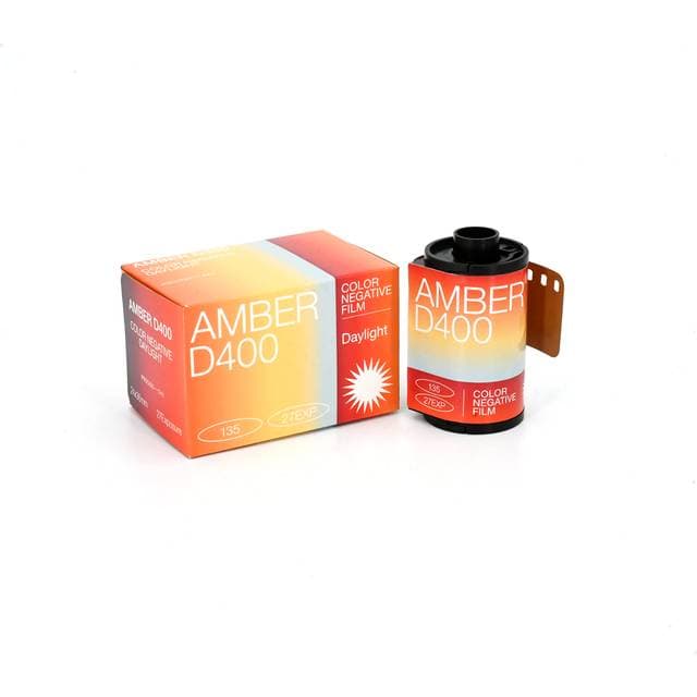 Reto Amber D400 35mm Color Negative Cine Film 27 Exposures ISO400 135 C41