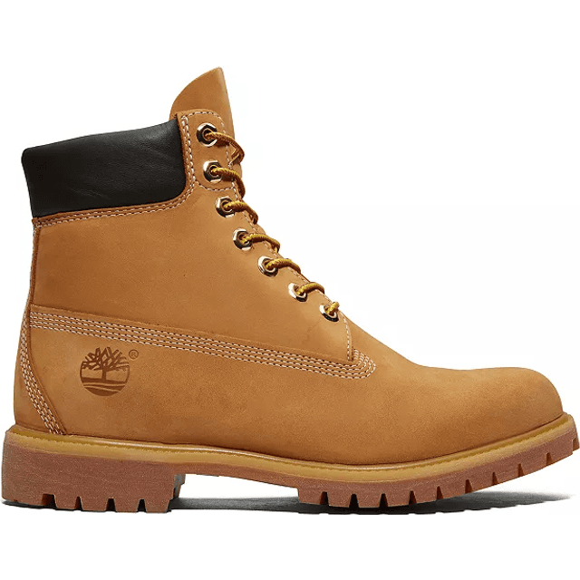 Timberland Premium 6 Inch Lace Up Waterproof Boot - Wheat/Nubuck