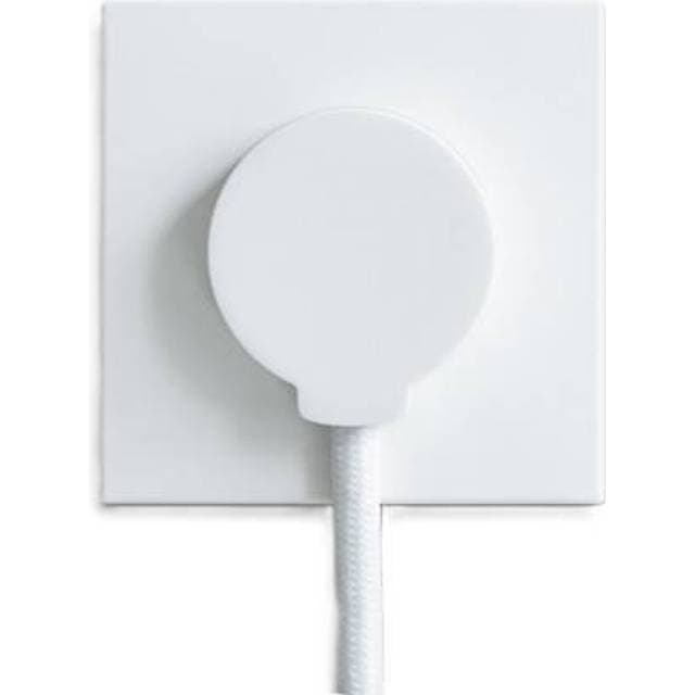 Norm Flad Stikprop Schuko - Mat Hvid (3326262)
