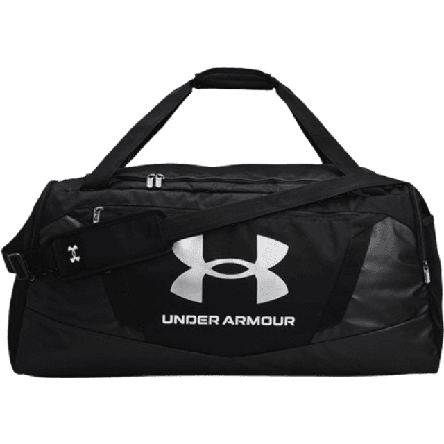 Under Armour Undeniable 5.0 Large Duffel Bag - Black/Metallic Silver
