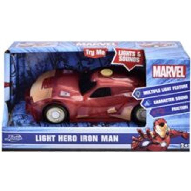 Avengers Marvel Iron Man Light Hero Legetøjsbil 1:32