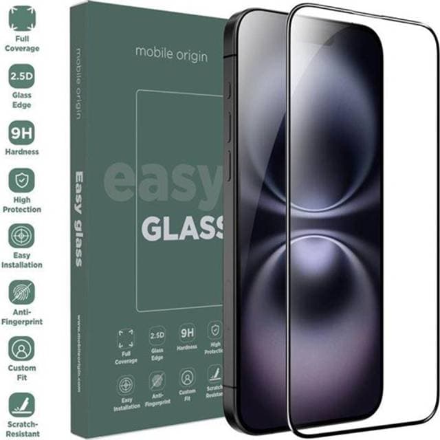 Mobile Origin EasyGlass for iPhone 15 Plus 16 Plus