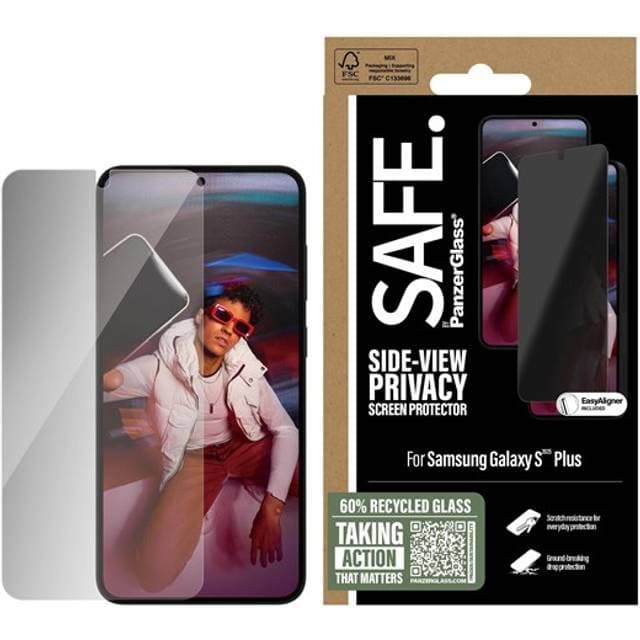 SAFE. by PanzerGlass Skærmbeskytter for Samsung Galaxy S25+ S24+