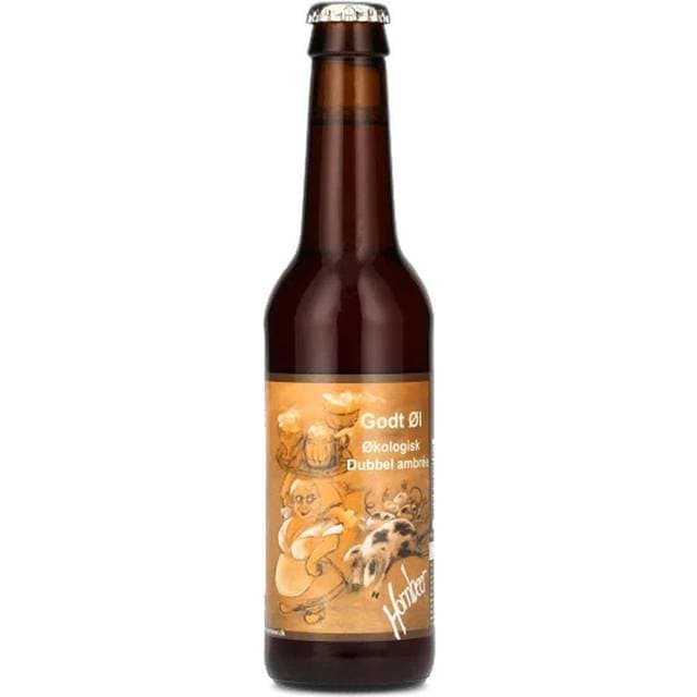 Hornbeer Økologisk Godt Øl Dubbel Ambrée 33 cl
